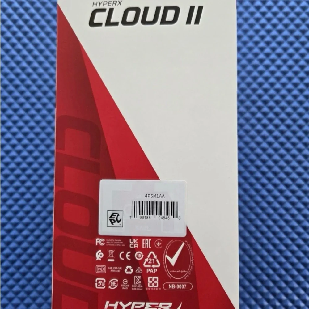 HyperX Cloud II Gaming Headset - Black and Red